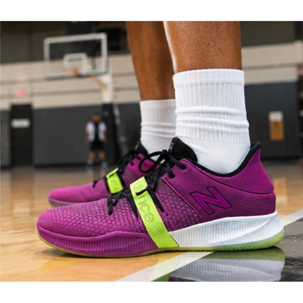 New Balance OMN1S Low BBOMNLFC Men's 11 Berry Lime Basketball Shoes